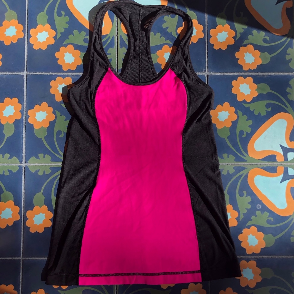 Cool Racerback Raspberry Glo Light/Black - Picture 2 of 3